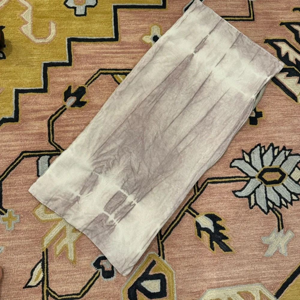 RH Velvet / Linen Pillow Cover 13”x30”